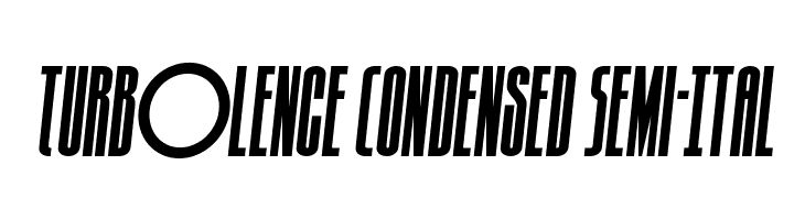 Turb0lence Condensed Semi-Ital  Fuentes Gratis Descargar