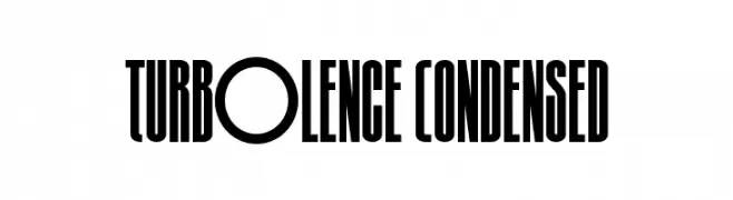 Turb0lence Condensed  Fuentes Gratis Descargar