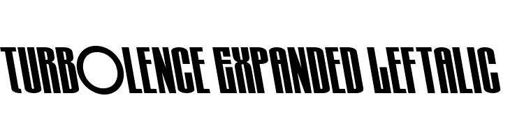 Turb0lence Expanded Leftalic  Fuentes Gratis Descargar