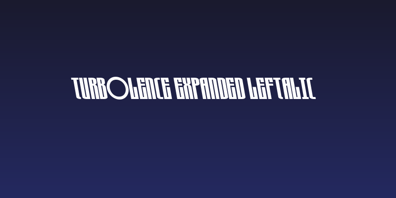 Turb0lence Expanded Leftalic Social Header