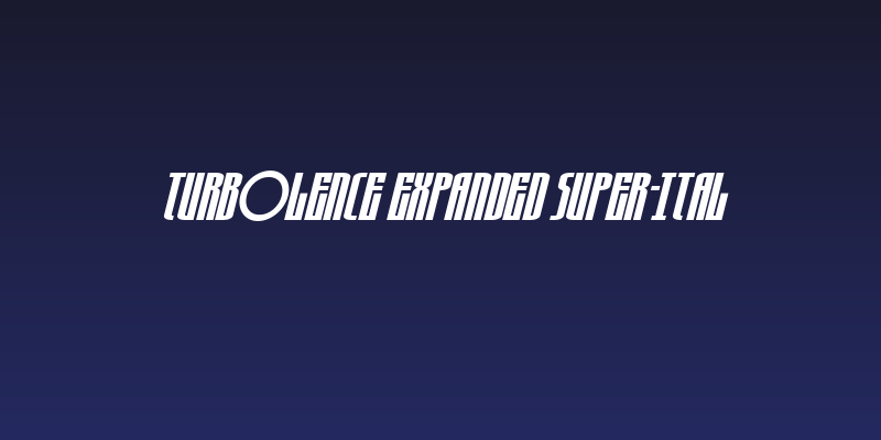 Turb0lence Expanded Super-Ital Social Header