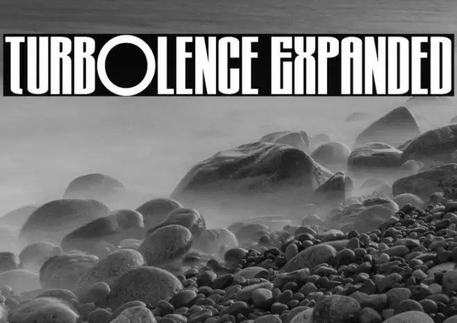Turb0lence Expanded Font examples
