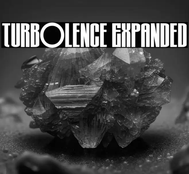 Turb0lence Expanded Font examples