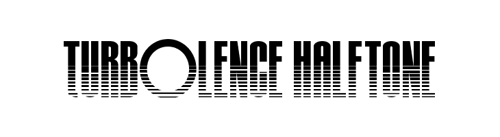 Turb0lence Halftone  免费字体下载