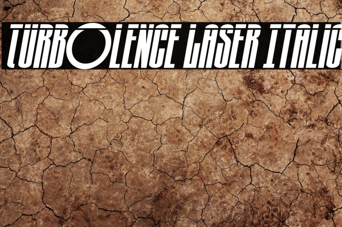 Turb0lence Laser Italic Example 2