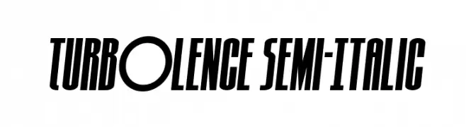 Turb0lence Semi-Italic  تنزيل الخطوط