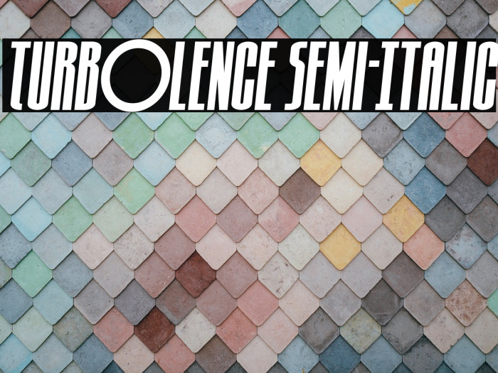 Turb0lence Semi-Italic Example 1