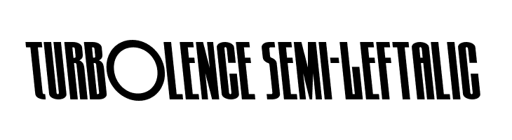 Turb0lence Semi-Leftalic  免费字体下载
