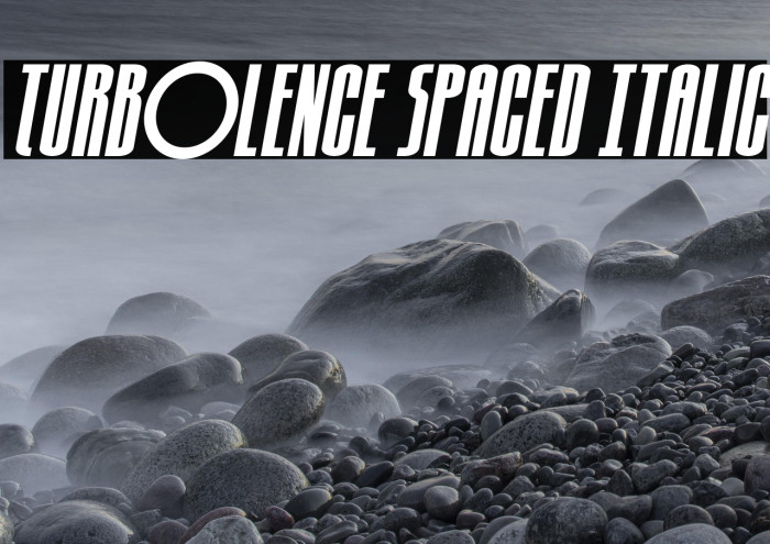 Turb0lence Spaced Italic Example 1