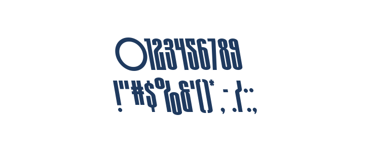 Turb0lence Spaced Leftalic Other Characters