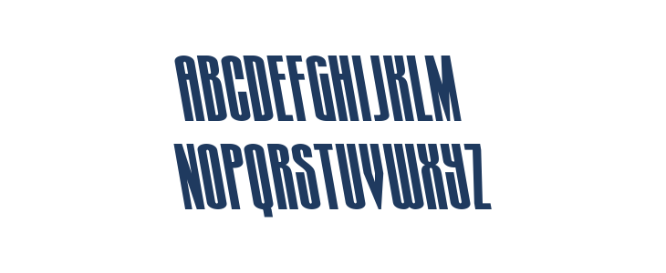 Turb0lence Spaced Leftalic Lowercase