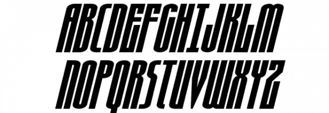 Turb0lence Super-Italic Fuentes MAYÚSCULAS