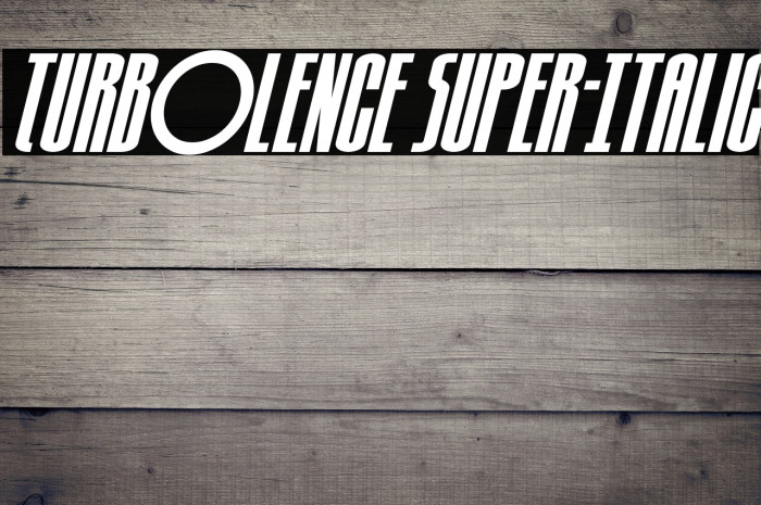 Turb0lence Super-Italic Example 1