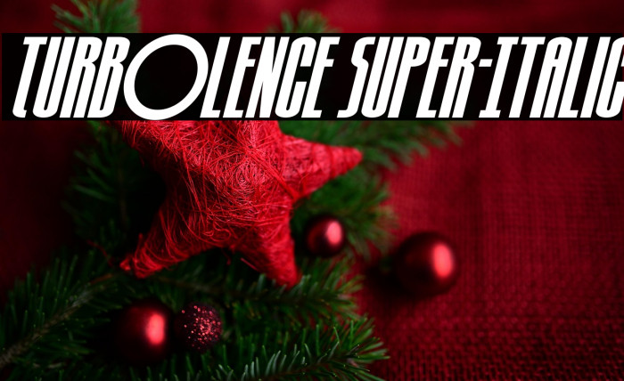 Turb0lence Super-Italic Example 2