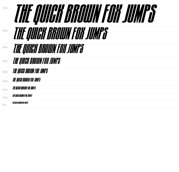 Turb0lence Super-Italic Waterfall