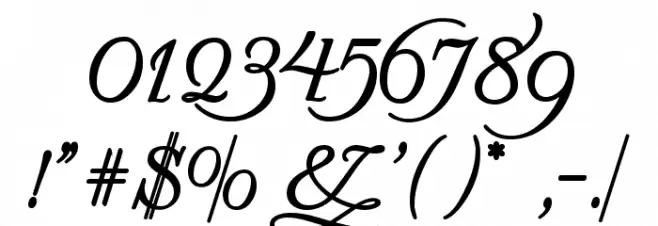 Turbayne Running Hand Schriftart Anderer Schreiben