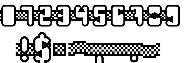 Turbineable Regular Font OTHER CHARS