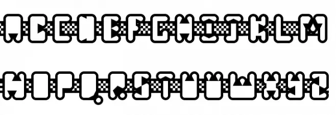 Turbineable Regular Шрифта ВЕРХНИЙ