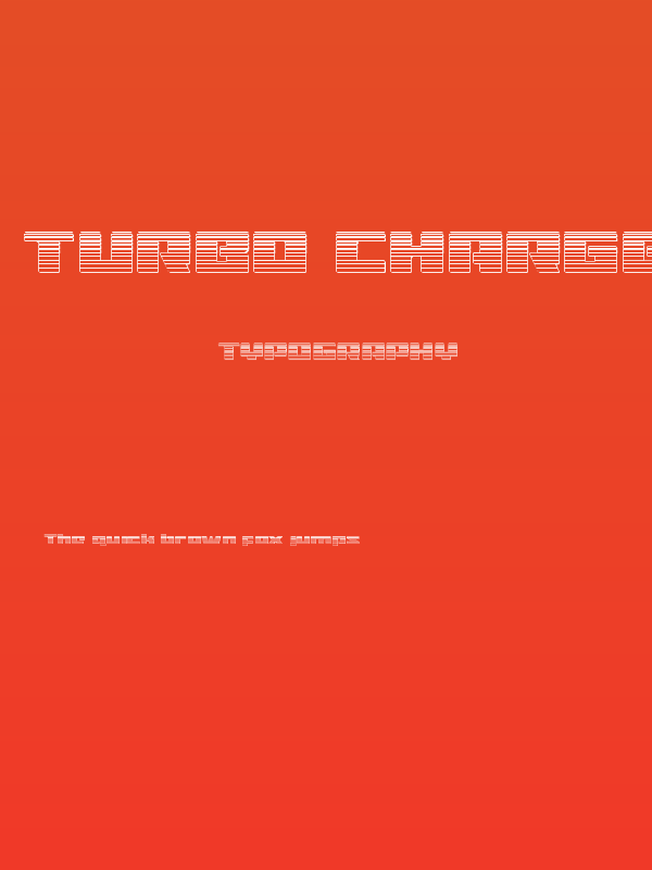 Turbo Charge Chromet Poster