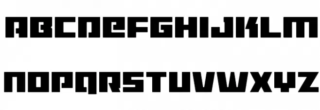 Turbo Charge Condensed Polices MAJUSCULES