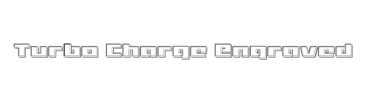 Turbo Charge Engraved  les polices de caractères gratuit tlcharger