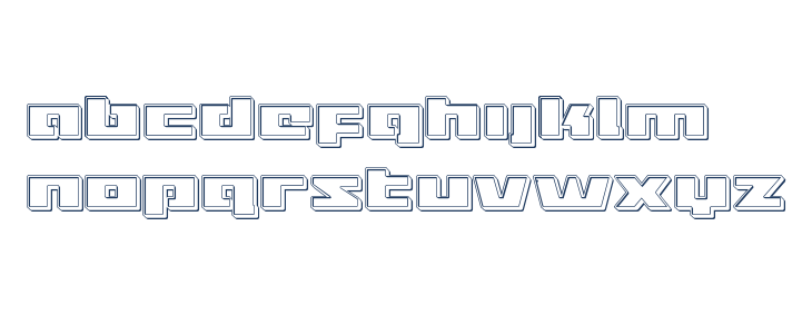 Turbo Charge Engraved Lowercase