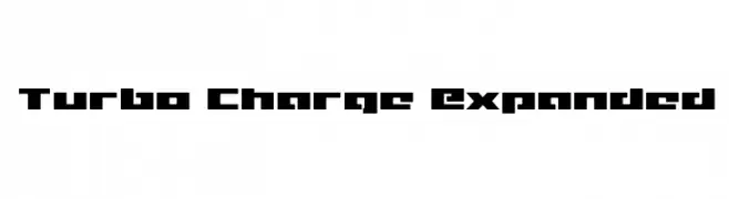 Turbo Charge Expanded  Free Fonts Download