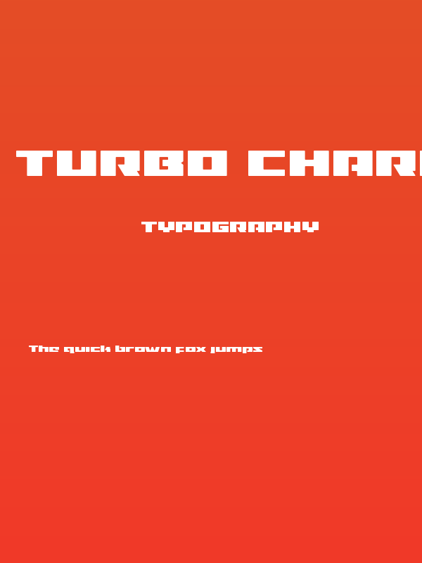 Turbo Charge Expanded Poster