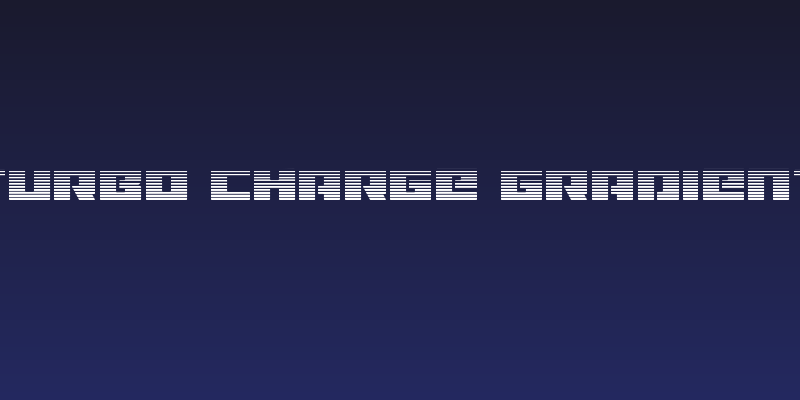Turbo Charge Gradient Social Header