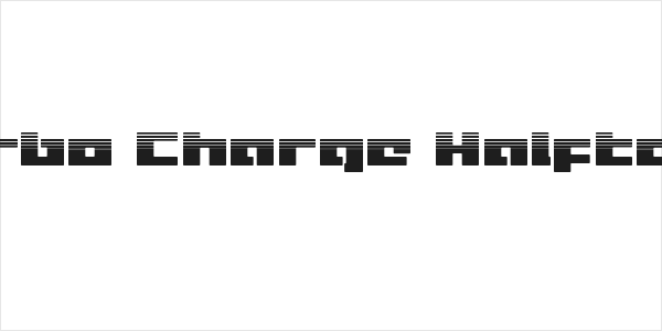 Turbo Charge Halftone Logo