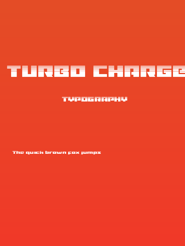 Turbo Charge Halftone Poster