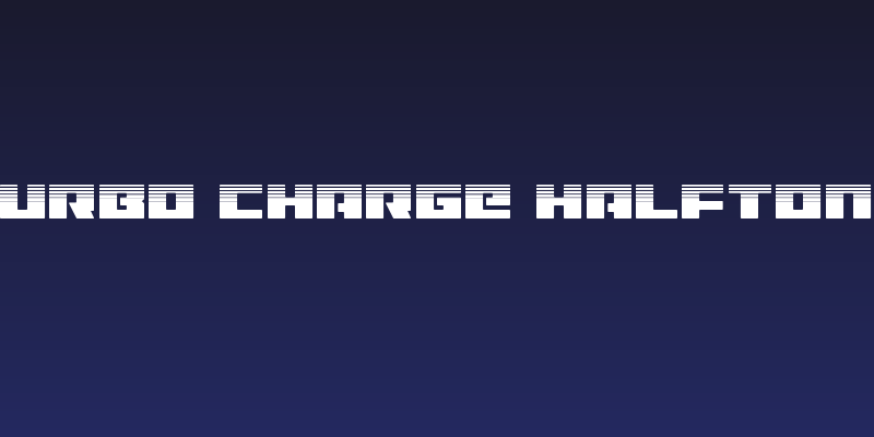 Turbo Charge Halftone Social Header