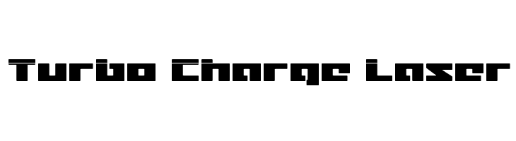 Turbo Charge Laser  Free Fonts Download