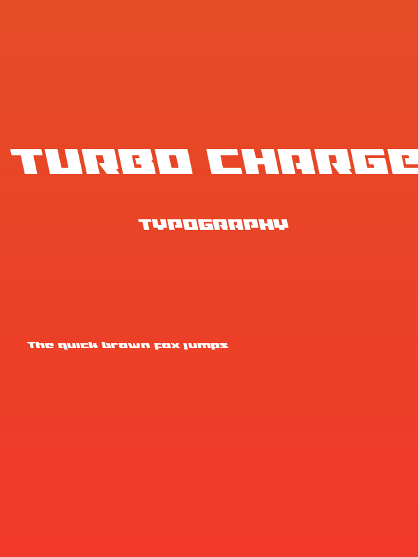 Turbo Charge Leftalic Poster