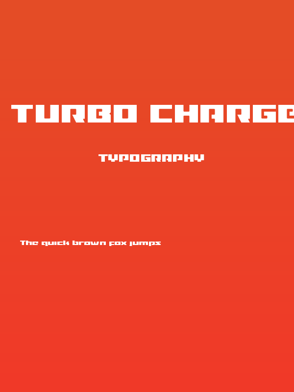 Turbo Charge Light Poster