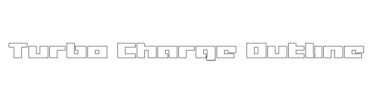Turbo Charge Outline  Descarca Fonturi Gratis