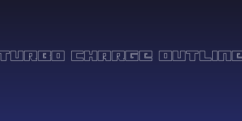 Turbo Charge Outline Social Header