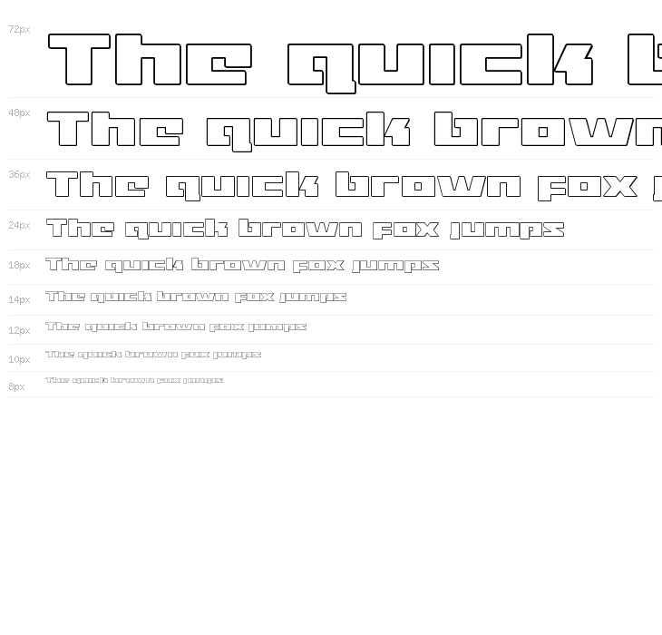 Turbo Charge Outline Waterfall