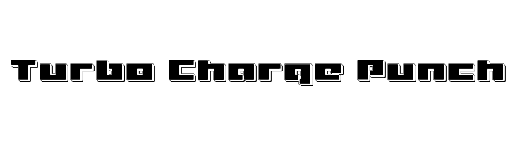 Turbo Charge Punch  Fuentes Gratis Descargar