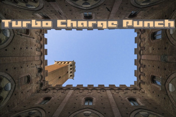 Turbo Charge Punch Font examples