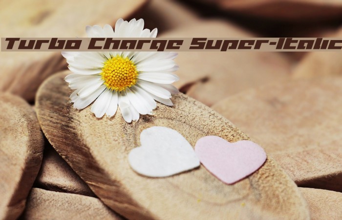 Turbo Charge Super-Italic Example 1