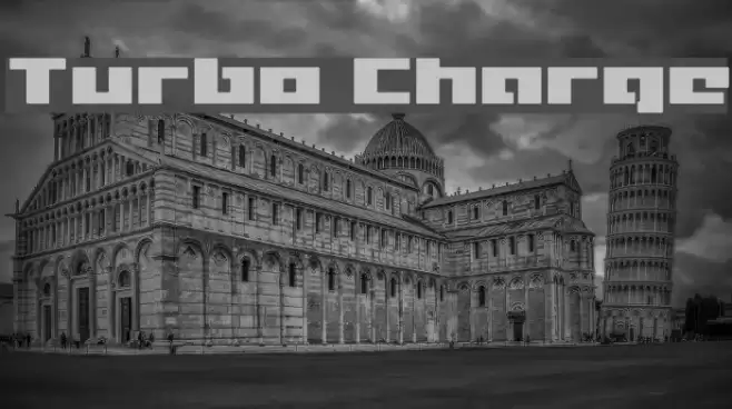 Turbo Charge Font examples