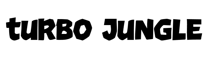 Turbo Jungle  baixar fontes gratis