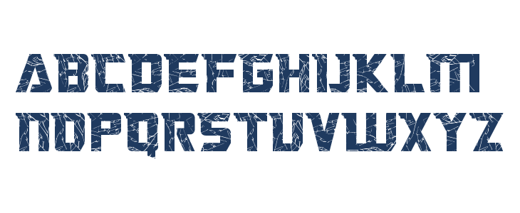 Turbo Type Four Uppercase