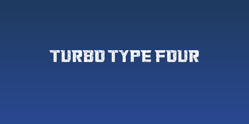 Turbo Type Four Social Header