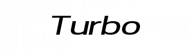 Turbo  baixar fontes gratis