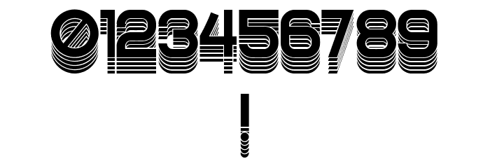 Turbulence Regular Font OTHER CHARS