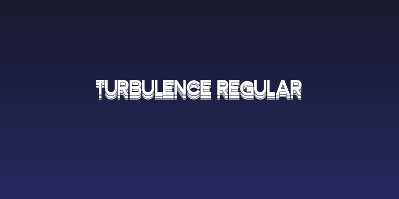 Turbulence Regular Social Header