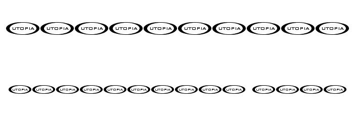 Turbulence Font OTHER CHARS