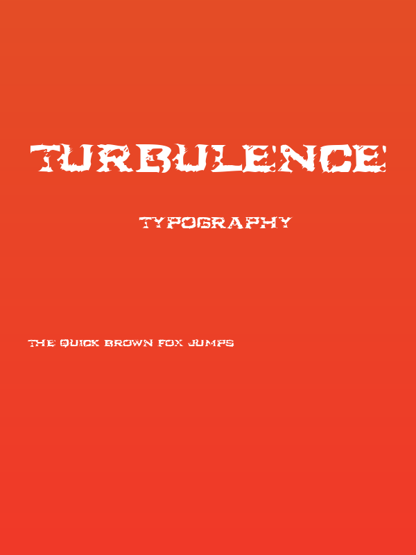 Turbulence Poster